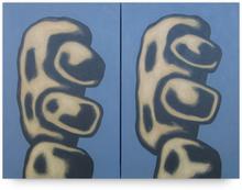 Peinture diptyque - 2003