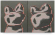 Peinture diptyque XII - 2003