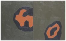 Peinture diptyque XI - 2004