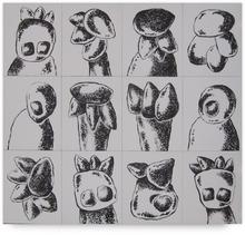 Peinture polyptyque VIII - 2002