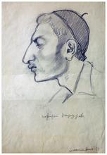 Portrait of Kandaurov, 1954