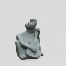 Joueur de Guitare n° 2 - Bronze - 1974