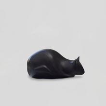 Chat couché (Bronze) - 1992