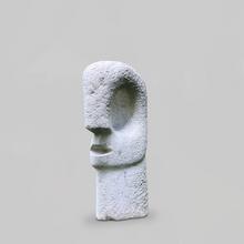 Tête avec trou n° 1 (Marbre) - 1962