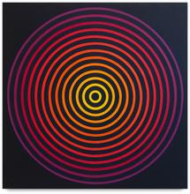 Cercle concentrique couleur (retour) - 1977 