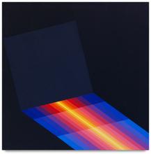 Couleur électrique lumière (ombre positive d'un carré) - 2009