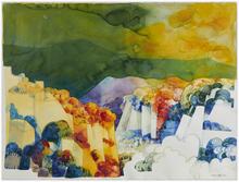 La combe de Lourmarin, 1986