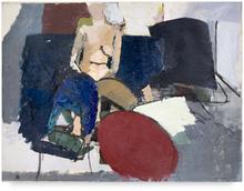 Nu table rouge, circa 1965