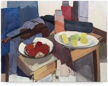 Fruits et violon, circa 1966