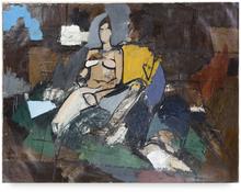 Nu au bleu, circa 1962
