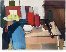 Violon et pigment, circa 1963
