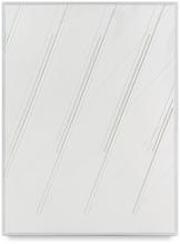 OBLIQUES SUR FOND BLANC — 1989