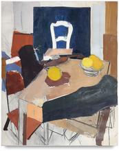 Chaise blanche, circa 1960