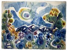 Début de soirée en Provence, vers 1975