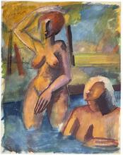 Les baigneuses, vers 1962