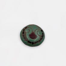 Bleus et bruns (broche), 1942