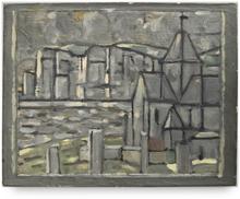 L'église de Varengeville, circa 1952