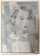 Petite fille en chemise de nuit, 1939
