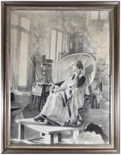 Péplos grand fauteuil sur estrade - 1977