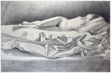 Nu drappé - 1972