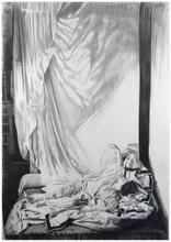 Couché draperie bras droit levé - 1978