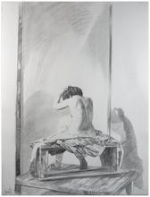 Nu assis et ombre - 1977
