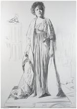 Grand tunique debout et péplos - circa 1978