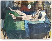 Nu et verts, circa 1960