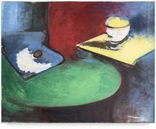 Palette bleue, circa 1950