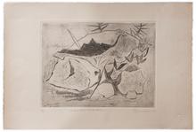 COMPOSITION COL DE VENCE — 1966