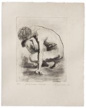 JEUNE HOMME ACCROUPI — 1962