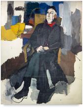Vêtue de noir, circa 1965