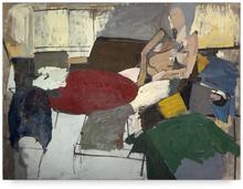 Table rouge, circa 1965