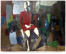 Femme en rouge, circa 1965