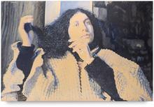 Grand châle, maintient les cheveux - circa 1980