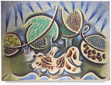 Plateau, gnome couché - 1966