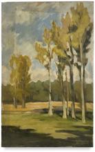 Paysage aux arbres — 1968