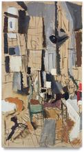 Atelier Lambris gris, circa 1971-1974