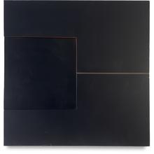 Sans titre (bleu nuit + marron à droite (lignes)) — 1990