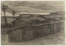 Landscape. Sheds, 1955