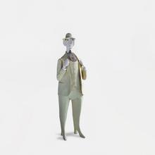 Homme jaune —