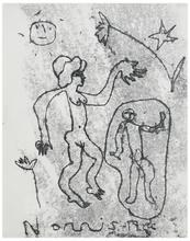 Sans titre (Danseuse et soleil), 1966