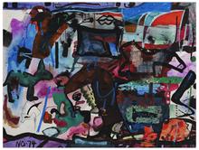 Sans titre (Tête de femme, de profil à gauche), 1974
