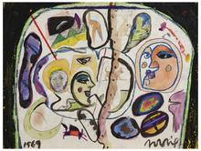 Sans titre (Chien marchant), 1969