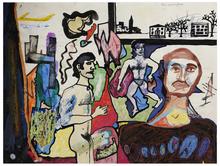 Sans titre (Trois hommes), 1971