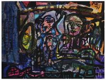 Sans titre (Trois visages), 1971