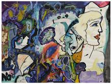 Sans titre (Femme à mi-corps, de profil à droite), 1971