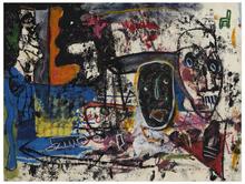 Sans titre (Deux masques), 1975