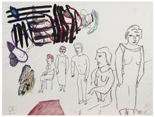 Sans titre (Cinq figures), 1968