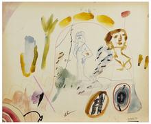Sans titre (Femme en robe et femme en buste), 1970